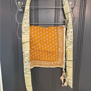 NWT Anthropologie long skinny tie and Madewell Bandana